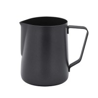 600ml Black Non-Stick Frothing Milk Jug